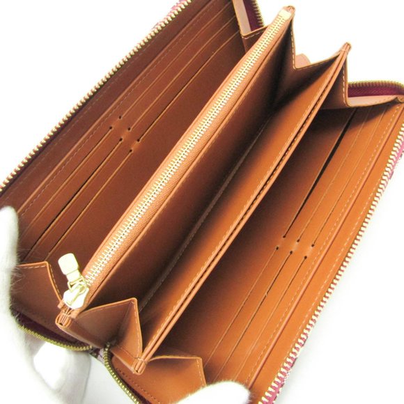 Louis Vuitton Monogram Flower Zippy Wallet M69994 Women's Jacquard Long Walle...